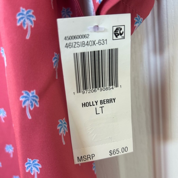 IZOD men’s LT casual button down - Picture 4 of 7